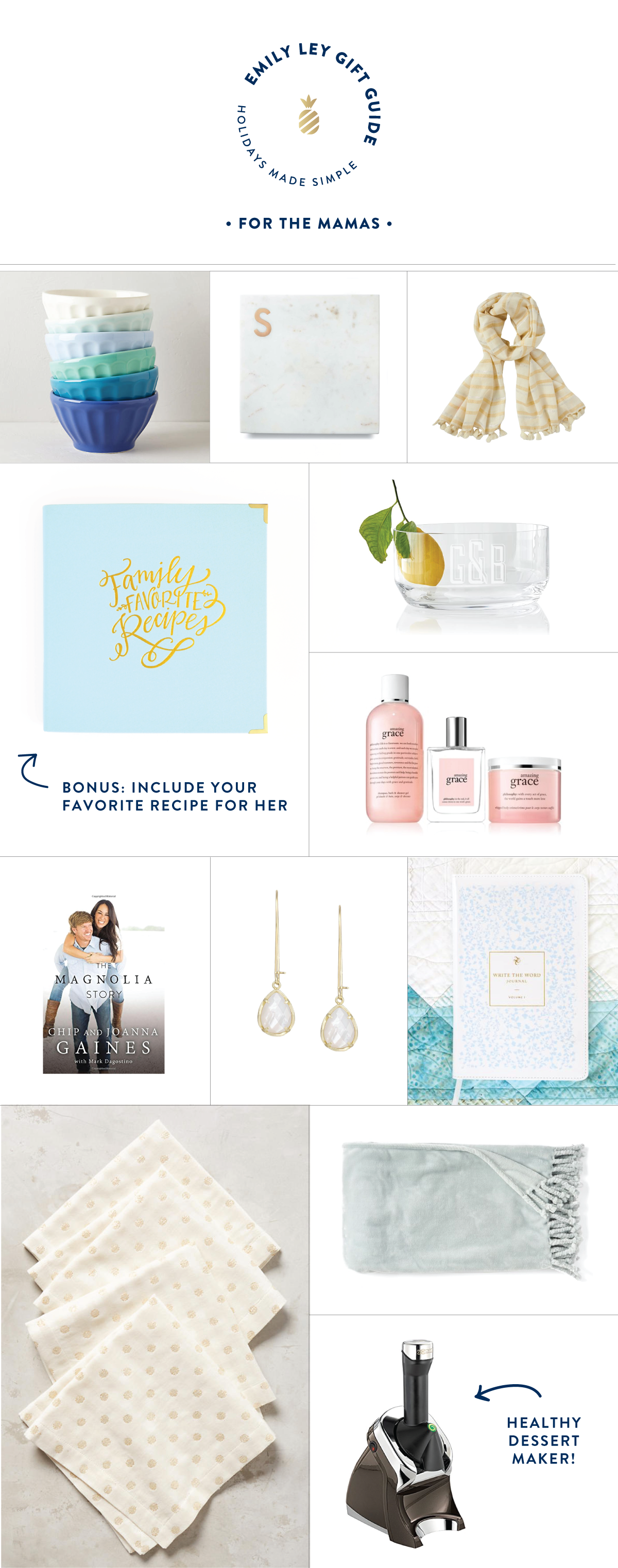 Holiday Gift Guide: For the Mamas