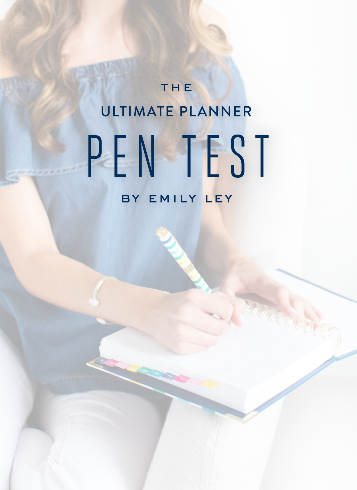 Best Pens to Use for Planners, Pen Test